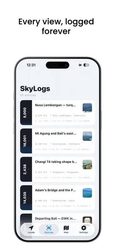 Up in the Air: Flight Journal screenshot 2 of 8