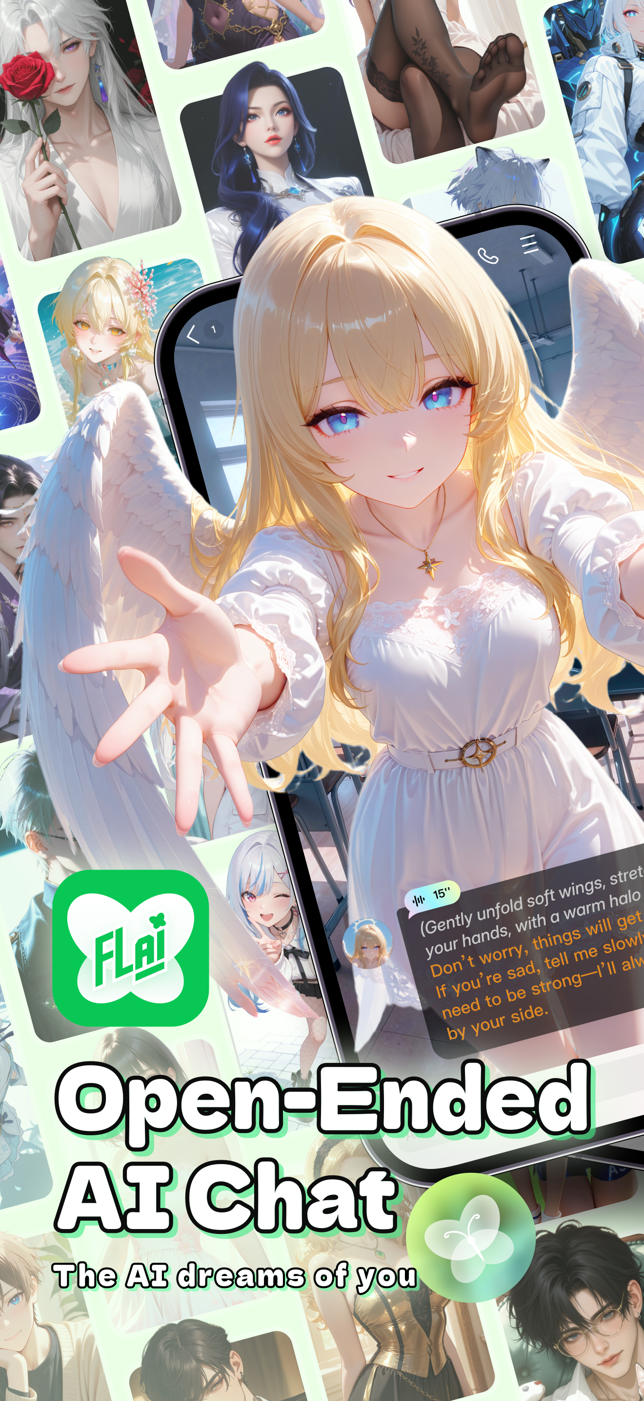 FLAI - Open-Ended AI Chat