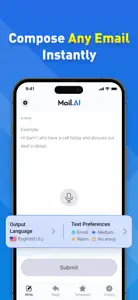 Mail.AI: AI Email Writer screenshot #2 for iPhone