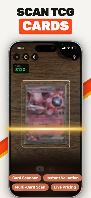 TCG Card Scanner: TCGems screenshot 1