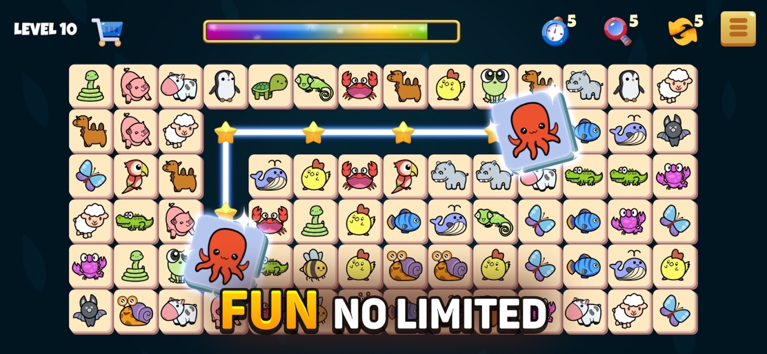 Connect Animal - Matching Game screenshot