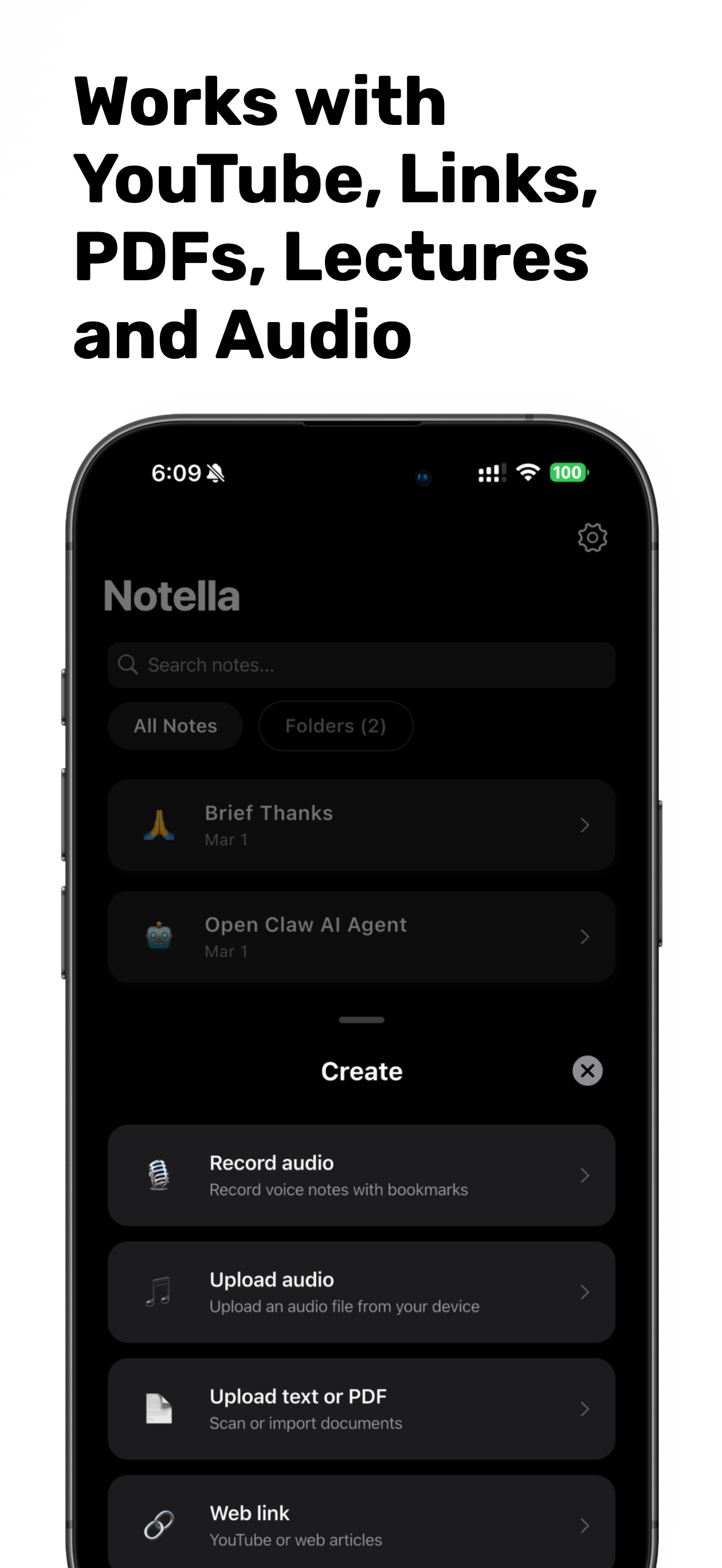 Notella - AI Note Taking app screenshot 6