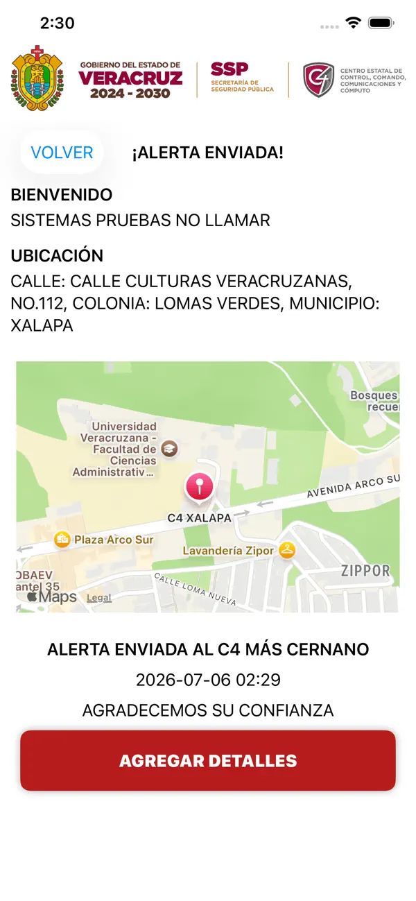 Screenshot #3 pour Alerta Hogar Veracruz