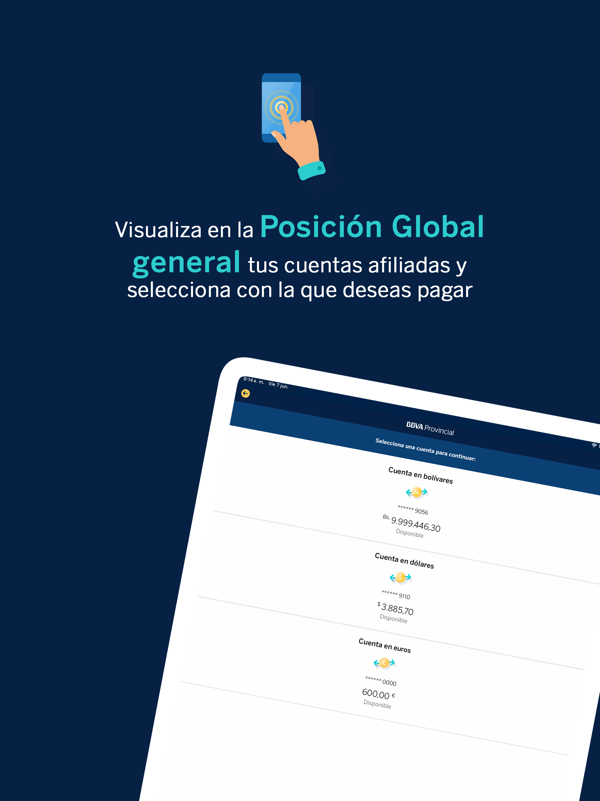 BBVA Provincial Dinero Rápido screenshot 9