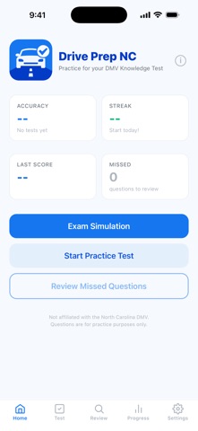 Drive Prep: DMV Permit Test Screenshot 1 of 10
