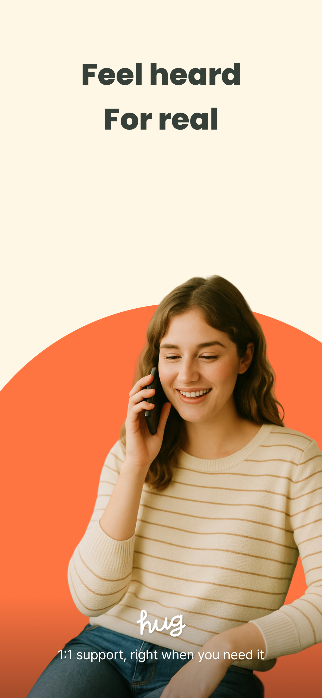 Hug - 1:1 Voice That Cares