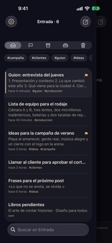 OZ Notes screenshot 2