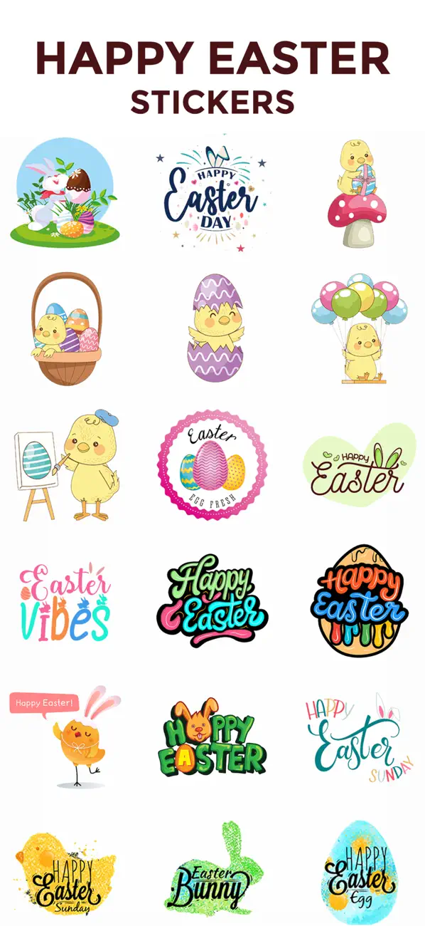 Screenshot #2 pour Easter Egg Hunt Stickers
