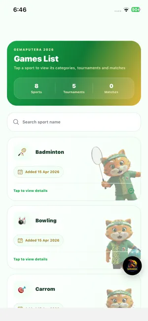 Sukan GEMAPUTERA XVIII screenshot 2