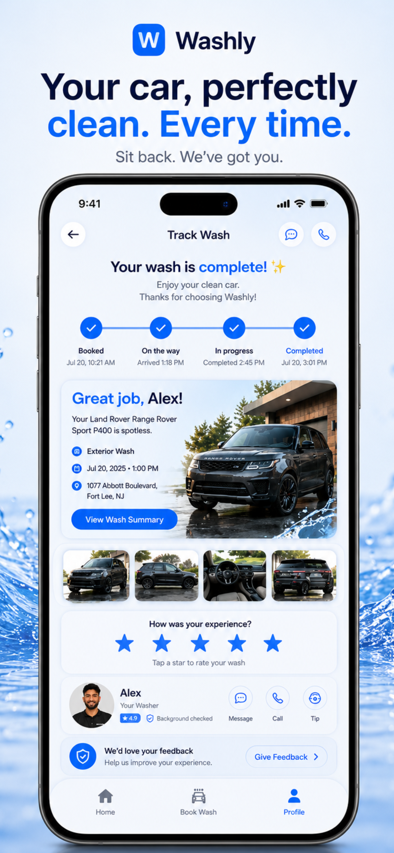 Washly Car Care screenshot 5