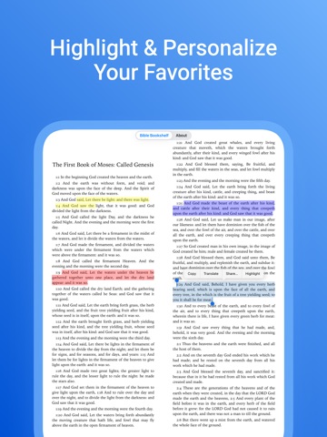 Holy Bible - All version in 1 iPad screenshot