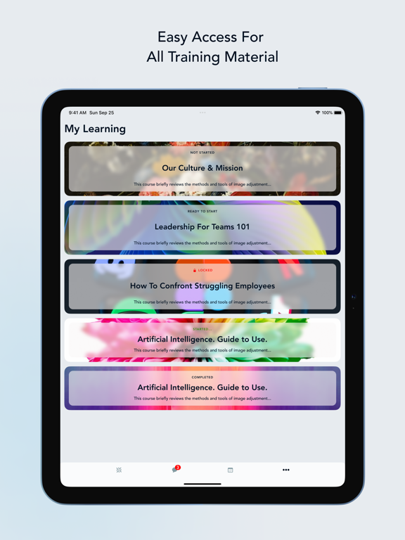 Woven – My Work iPad screenshot 9 - Business app