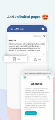 Instant Website Builder screenshot 3