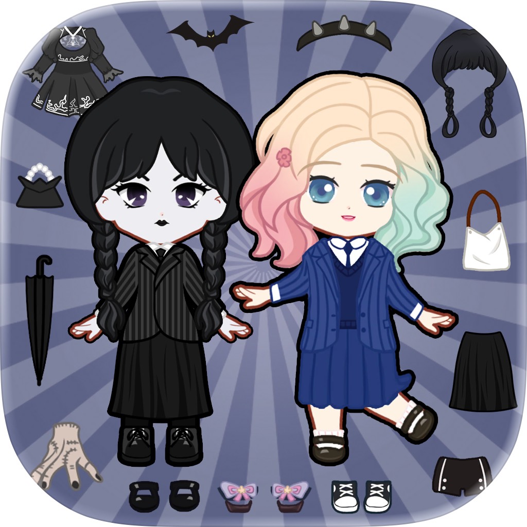 Apple App Store cover for Magic Princess: Dress Up Doll