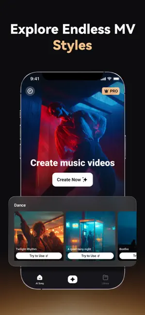 Rymo: Music To Video Tool iPhone screenshot 3