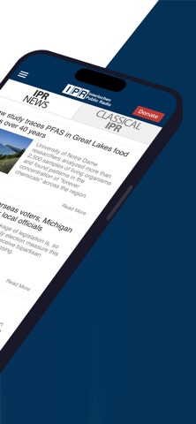 Interlochen Public Radio screenshot