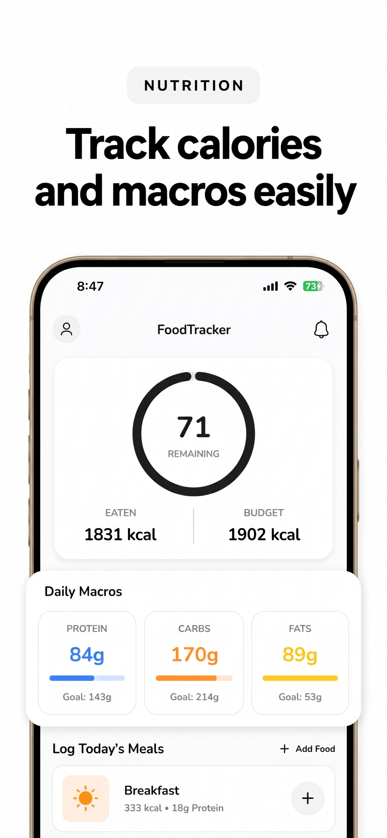 Food Tracker - CalLens screenshot 3