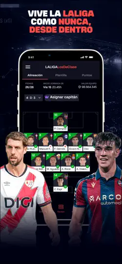 Captura de pantalla de LALIGA FANTASY: Manager Fútbol en iPhone 2