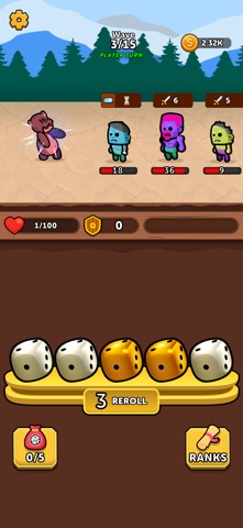 Lucky Roll:Dice Adventure iPhone screenshot