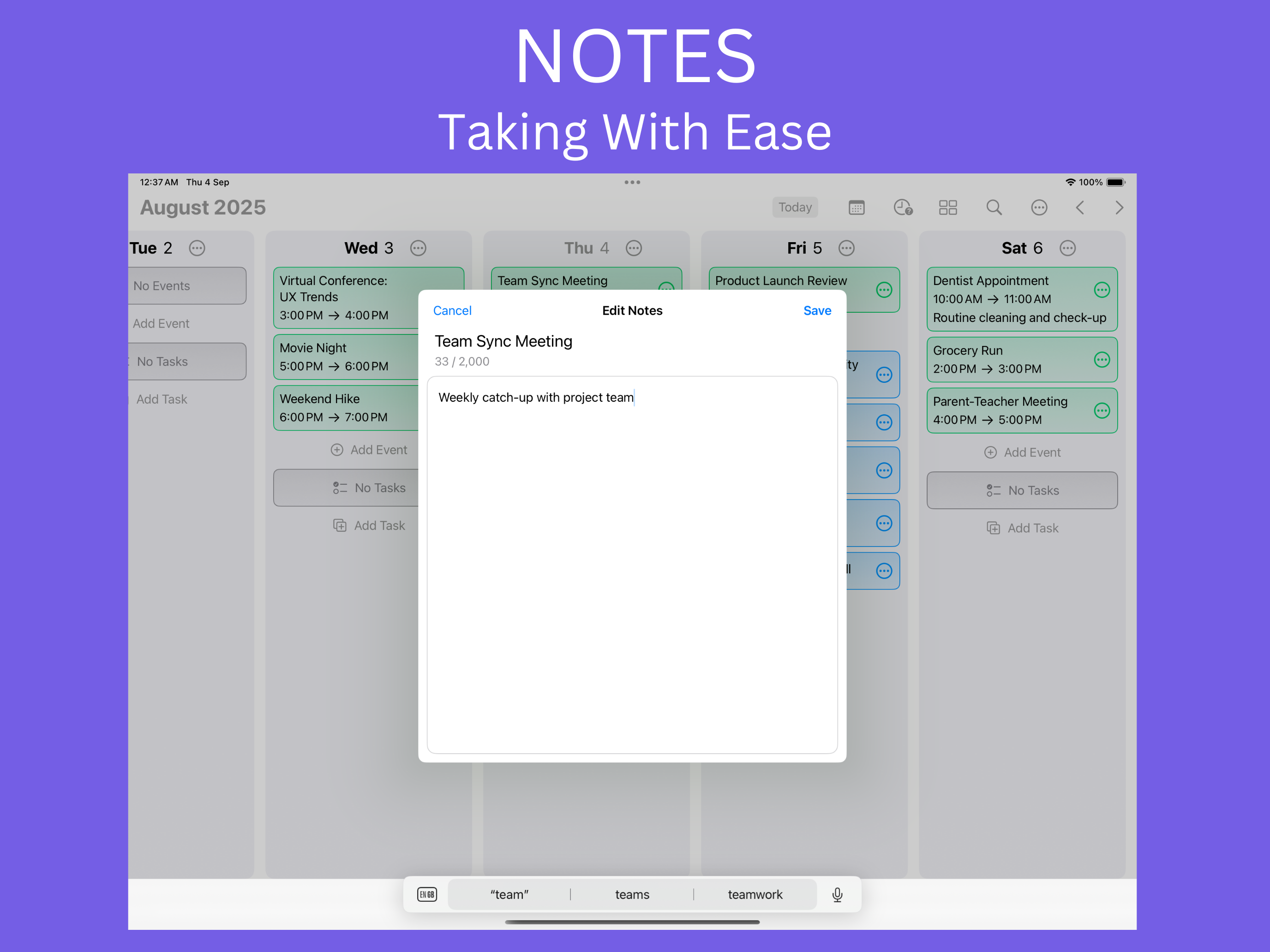 Kanban Calendar - KanCalendar