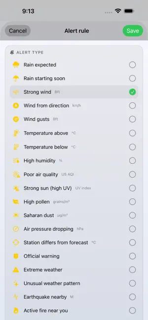Aiolos Weather screenshot 4