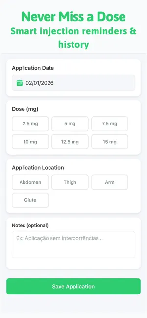 Mounjaro Care - GLP-1 Tracker screenshot 2