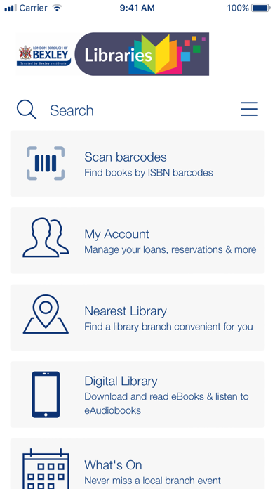 Screenshot #1 pour Bexley Libraries