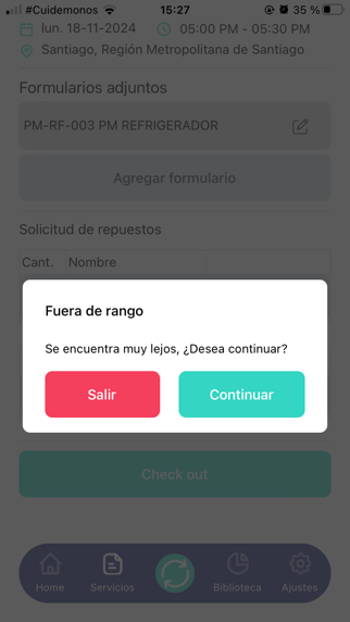 App screenshot