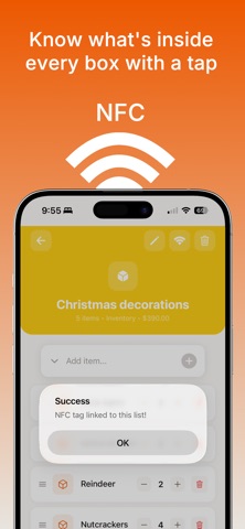 Intellist: Lists & Inventory iPhone screenshot