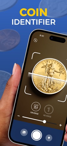Coin Scanner & Identifier App iPhone screenshot