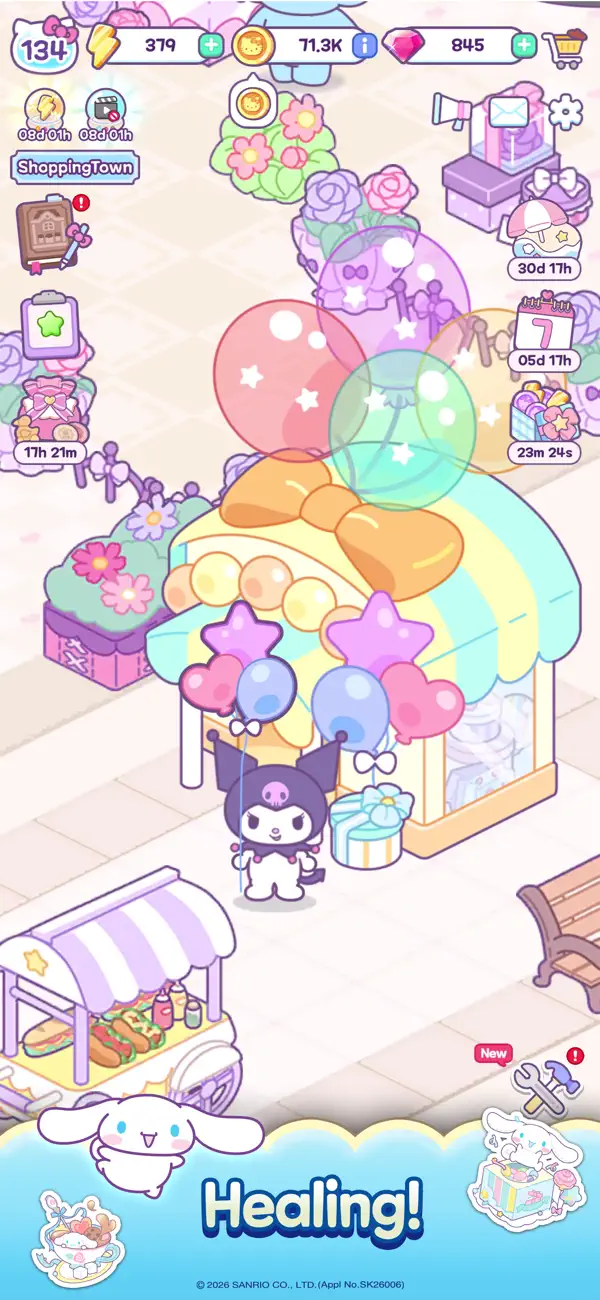 #4. Hello Kitty My Dream Store (iOS) By: ACTGames Co., Ltd.