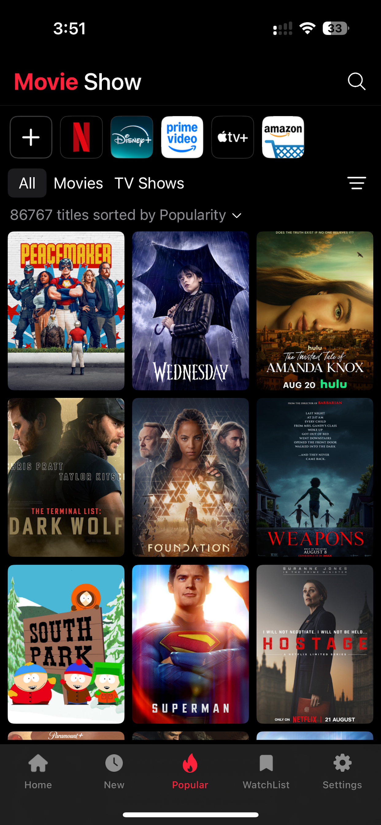 Movie Box - TV Shows & Movies