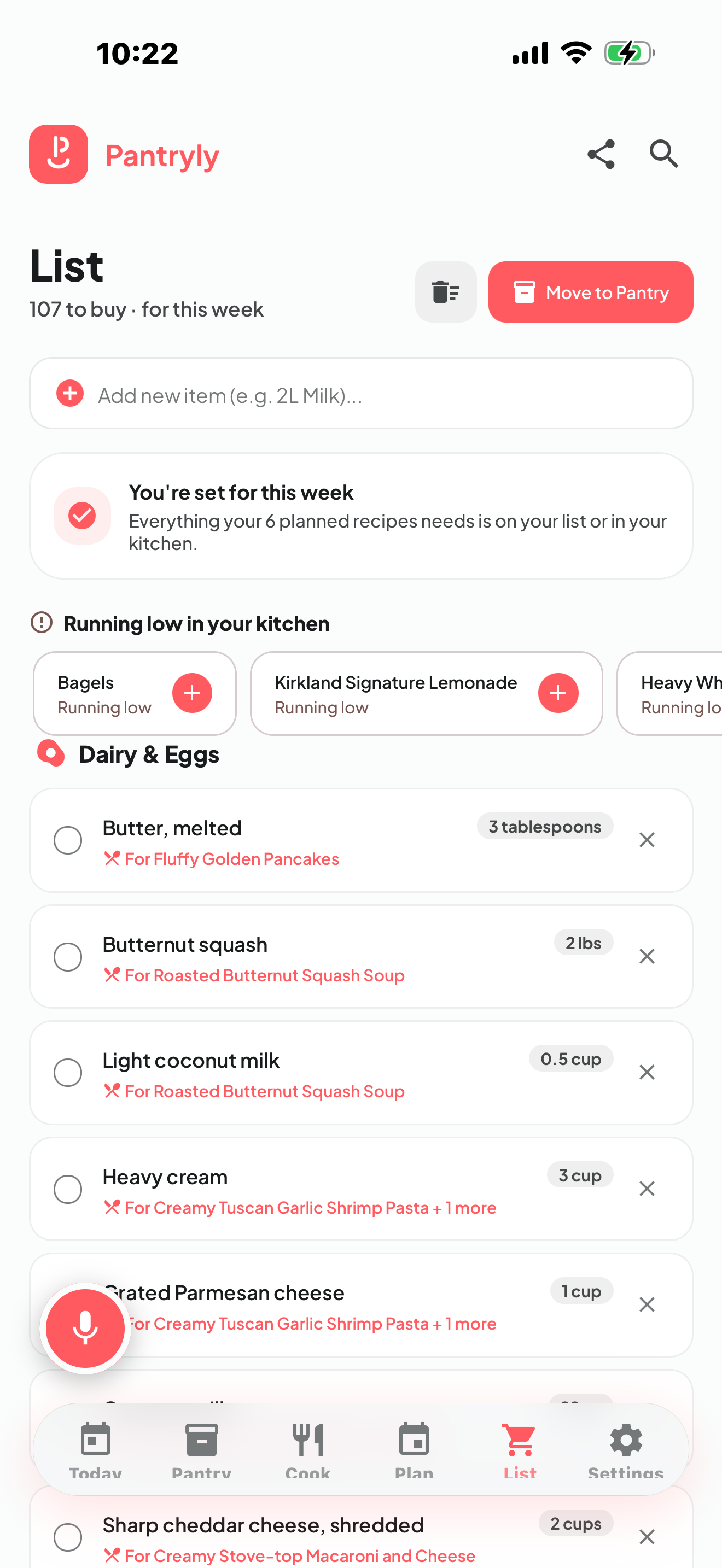 Pantryly: Smart Pantry & Meals screenshot 5