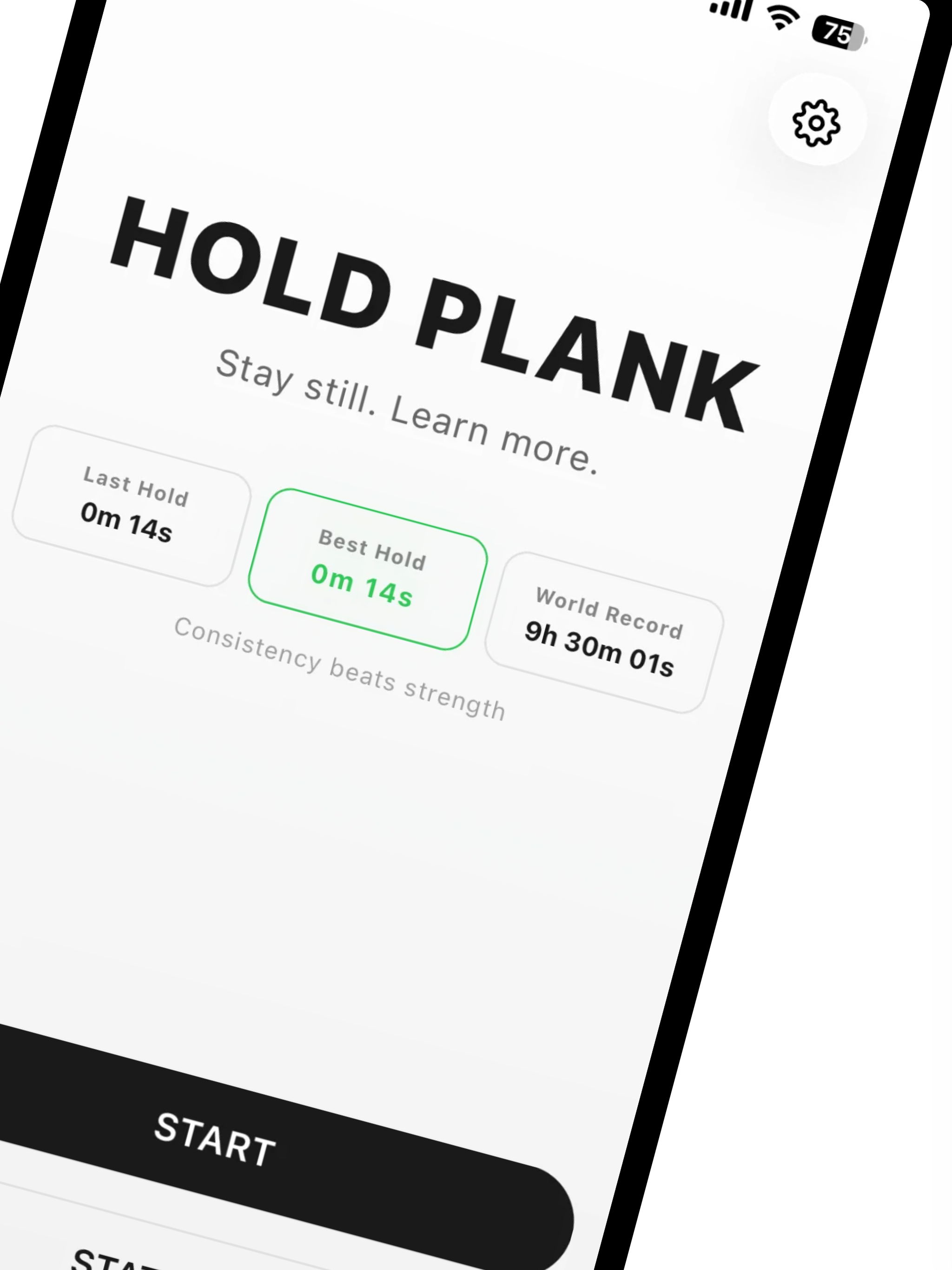 Hold Plank: Core Trainer