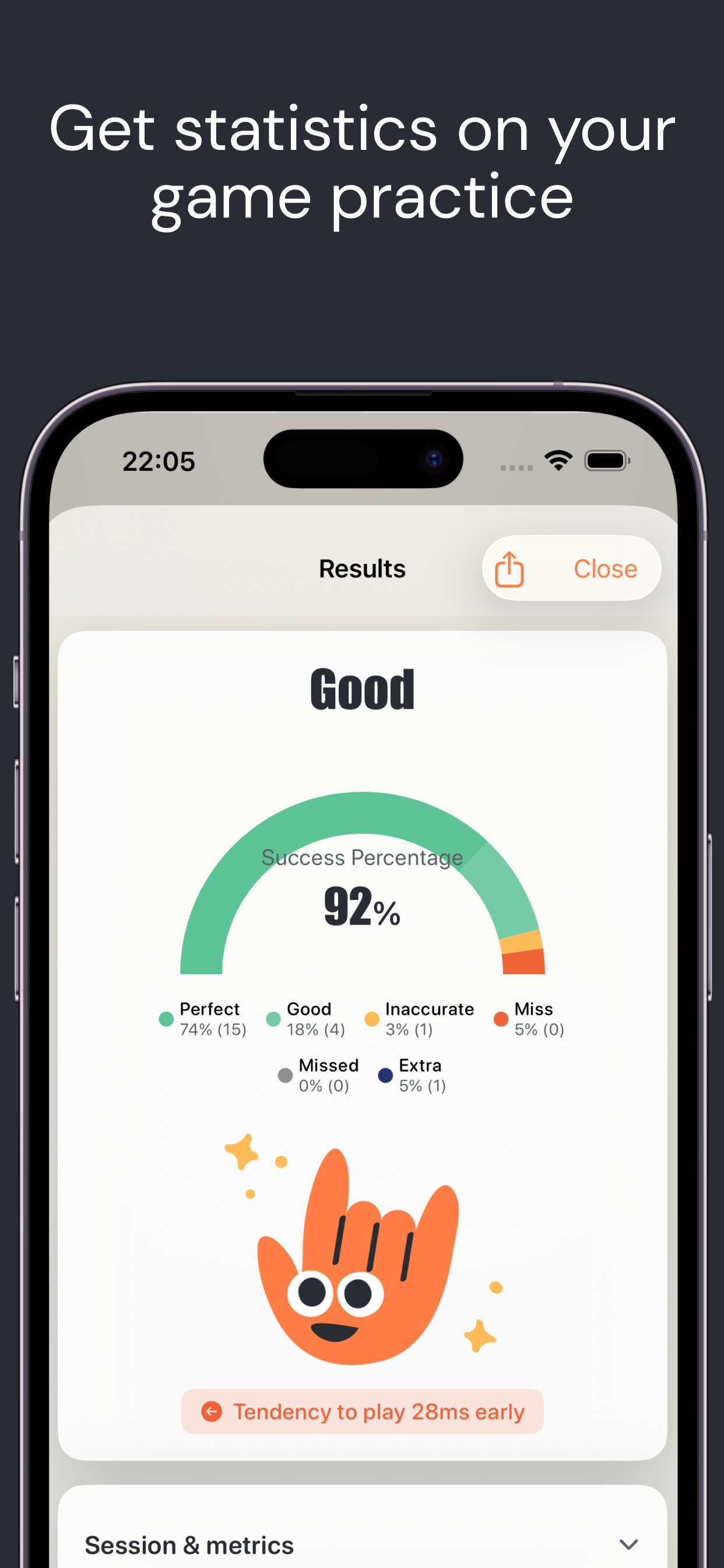 RHYTHM CHALLENGE. Beat Trainer