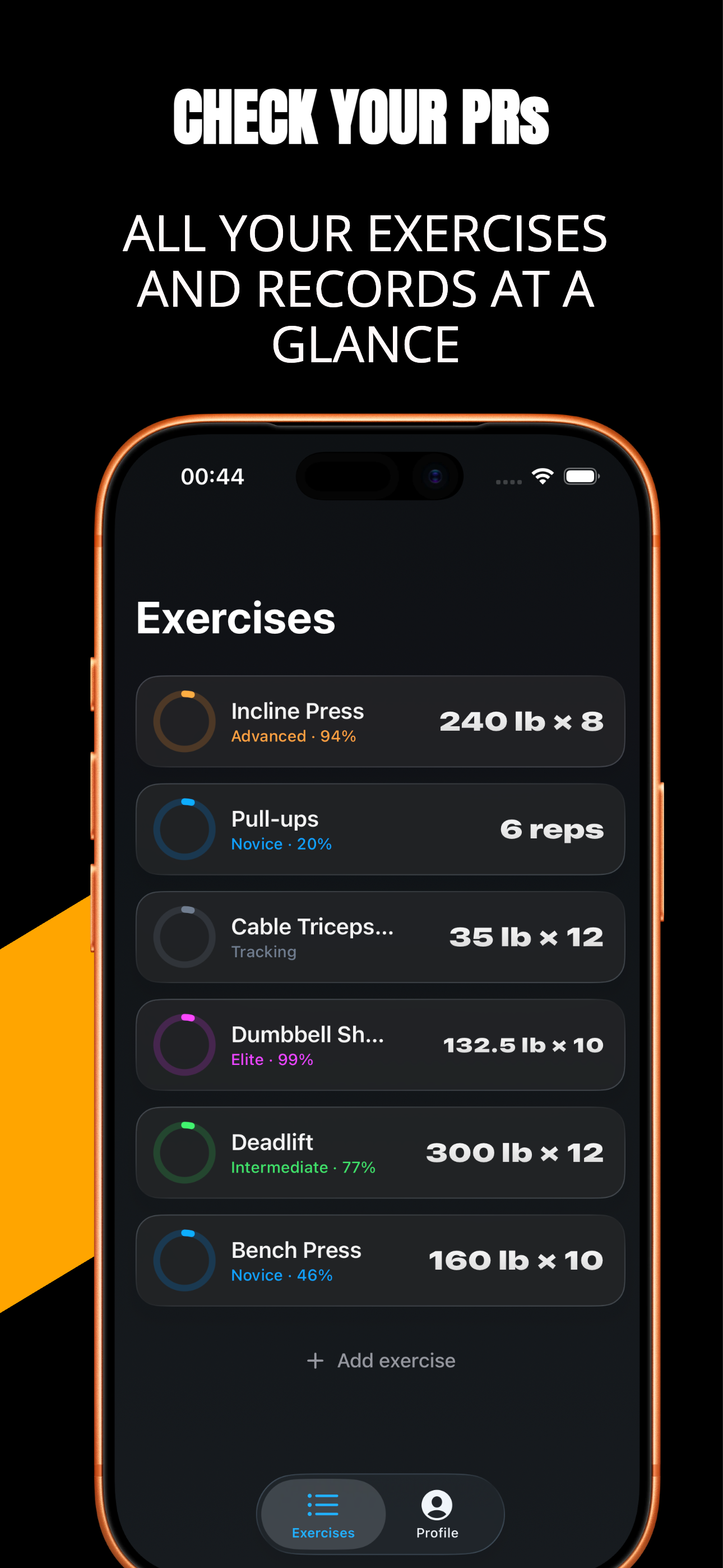 Ferro: Gym Strength Tracker screenshot 6