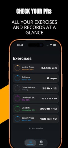 Ferro: Gym Strength Tracker Screenshot 6 of 6