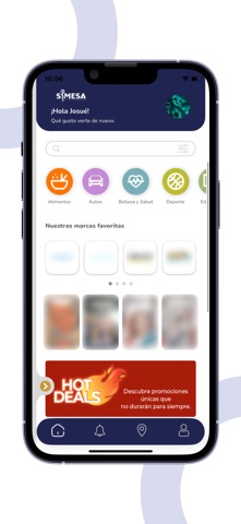 SIMESA Beneficios screenshot