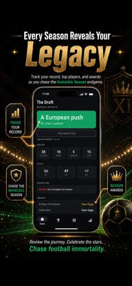 Immortal XI: Football Draft screenshot 1