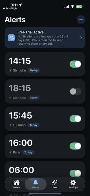 Weatherchime screenshot 2