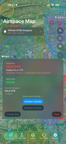 DroneAirspace iPhone screenshot 3