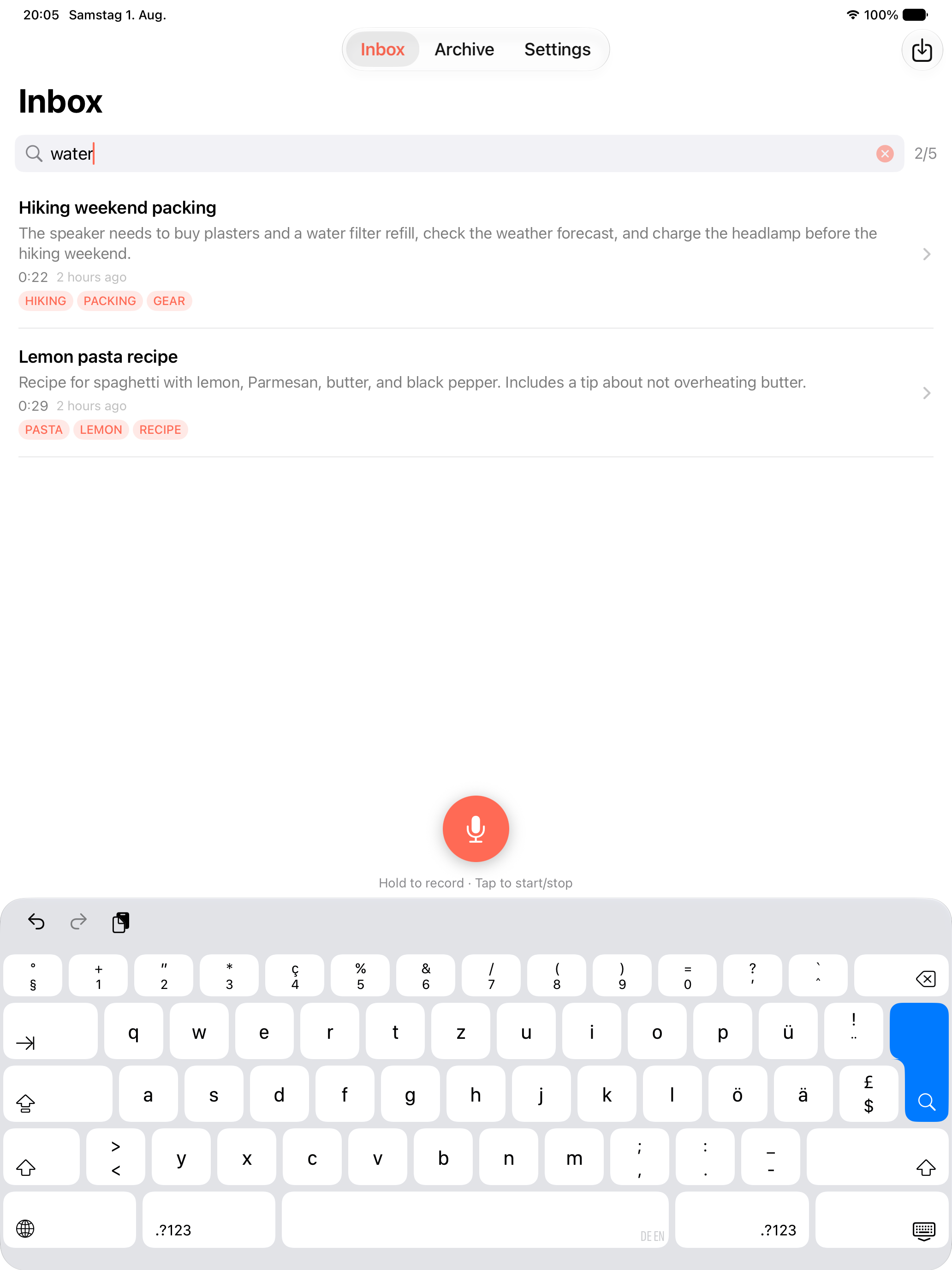 Vocapa - Capture & Share Notes screenshot 13