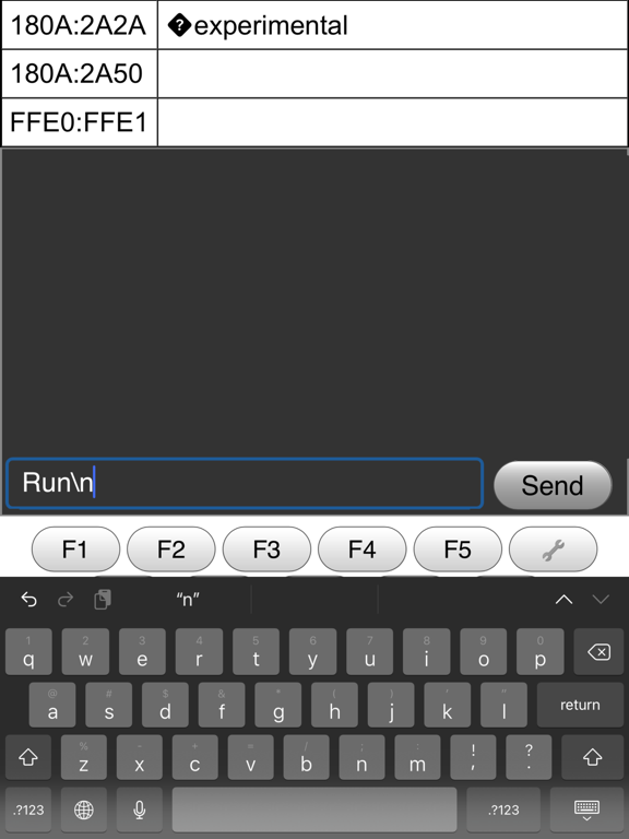 Screenshot #6 pour BLE tools with terminal