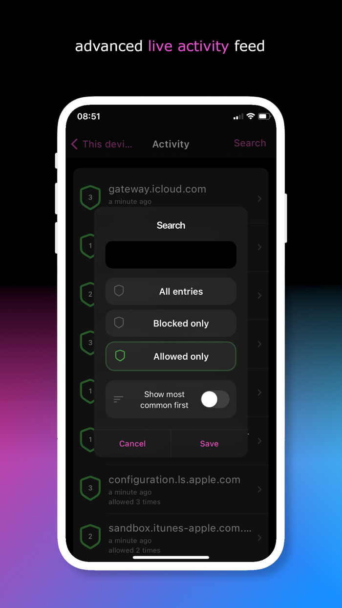 Parental Control App - Blokada