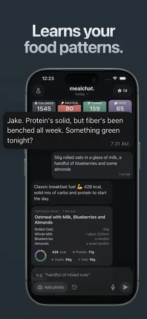 Mealchat screenshot 2
