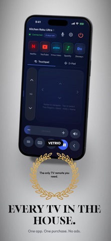 Vetrio: Universal TV Remote screenshot 1