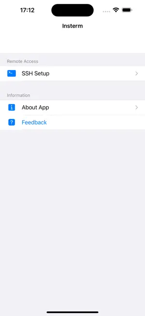 Insterm screenshot 1