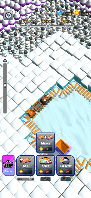 Idle Train: Satisfying Mining Screenshot 2 of 5