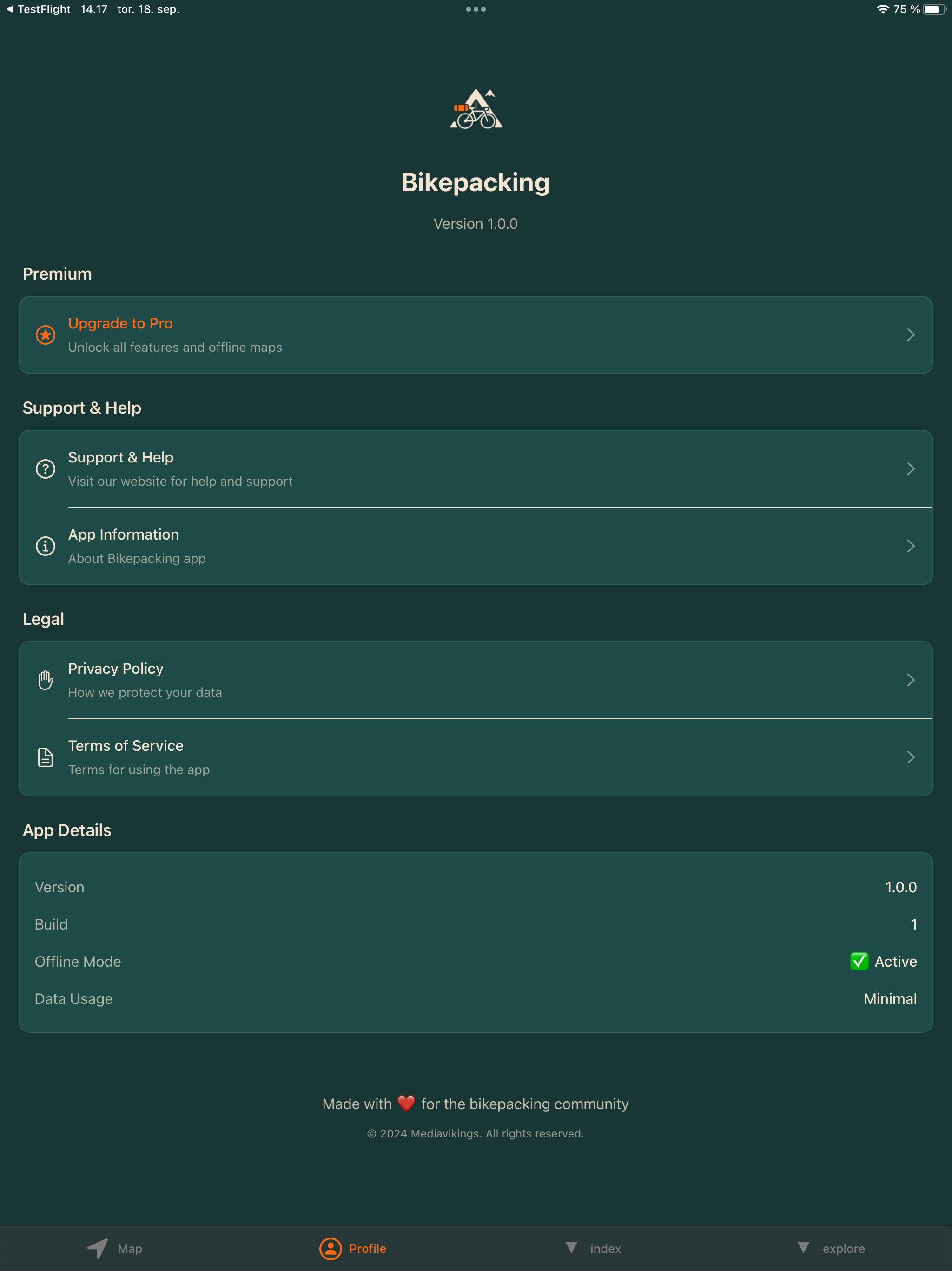 Bikepacking - Route Planner screenshot 7
