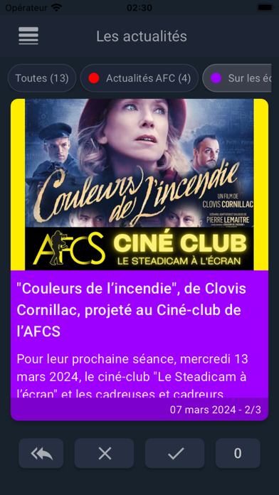 AFCNews Screenshot